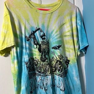 Vintage, Tie Dye, Skate Or Die T shirt